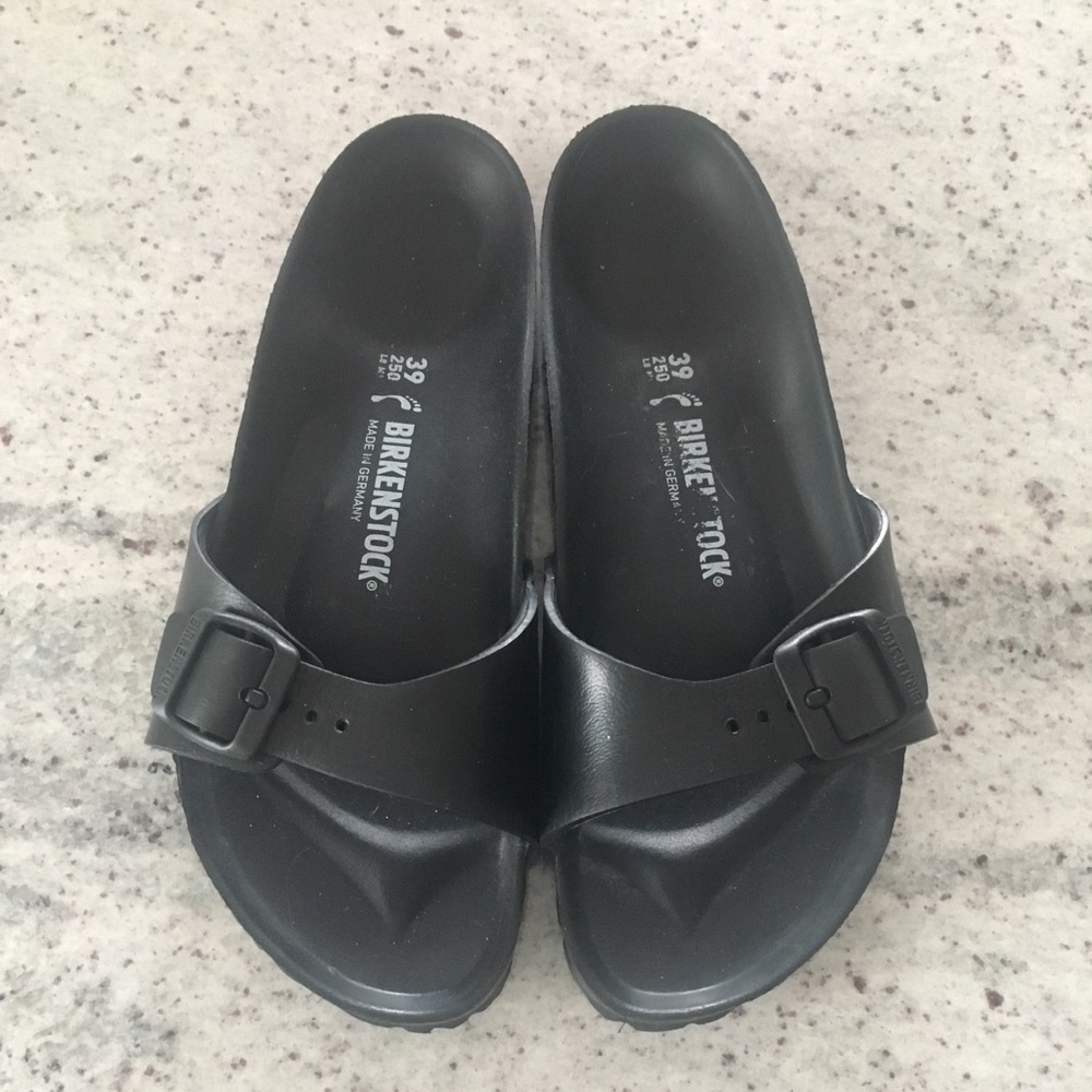 Birkenstock black Eva Madrid sandals
